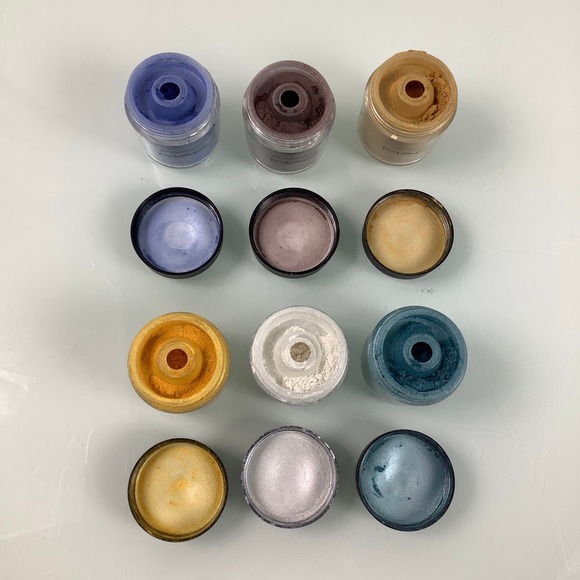 MAC Pigment Eyeshadow large jars bundle of 6 .26 oz each - Picture 4 of 7